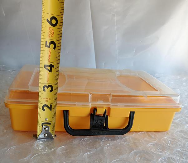 Used YINRUN 10IN. X 3IN. STORAGE BOX