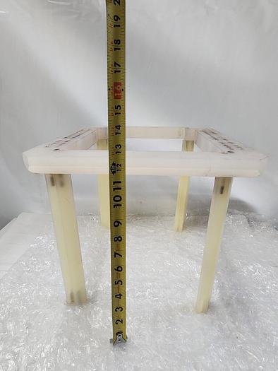 Used TEFLON SUPPORT WET BENCH SPARE PART STAND