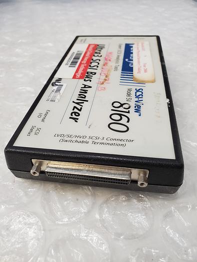 Used VERISYS SCSI-VIEW 8160 ULTRA3 SCSI BUS ANALYZER