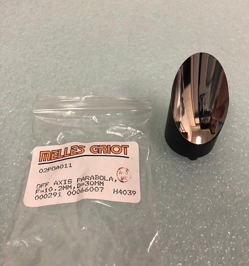 Used MELLES GRIOT 02PGA011 F=10.2MM , D=30MM