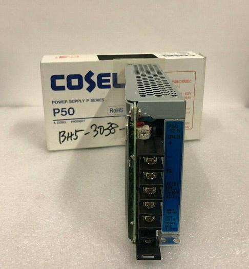Used COSEL POWER SUPPLY P SERIES P50-12-N