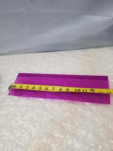 Used ARTUS PLASTIC SHEET PURPLE 5X20X.0015