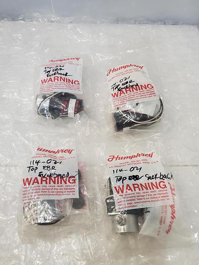 Used HUMPHREY 3 WAY SOLENOID VALVE 114-021