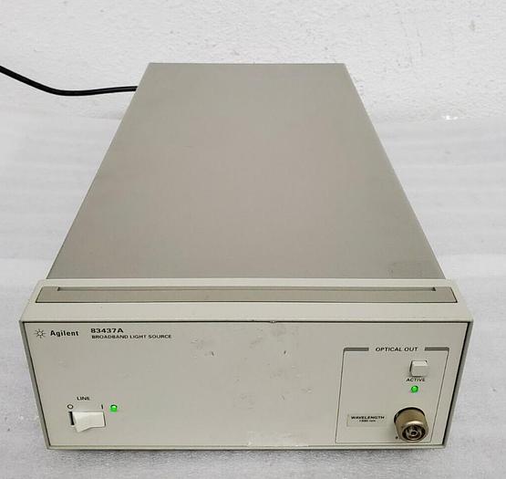 Used AGILENT 83437A broadband light source