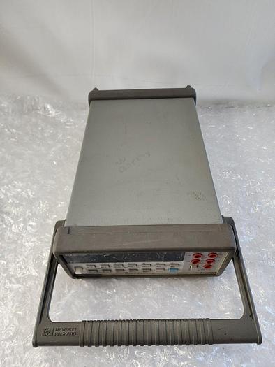Used HEWLETT PACKARD 34401A MULTIMETER