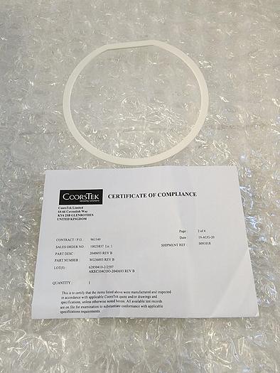 SPTS UNIFORMITY RING 2030693 REV B