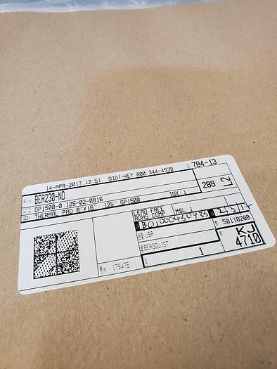 Used BERGQUIST GP1500-0.125-02-0816 THERMAL PAD 8IN. X 16IN