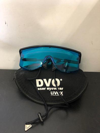 Used 1-2 @ 633NM , O.D. 4-5 @670-680NM , 5 @10,600NM, O.D. 7 @ 190-380NM LASER PROTEC