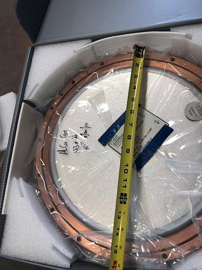 Used VEM Material AlCu (99.50-.5 at %) taget , 99.999% purity ,dim 13.505'' dia. x.25