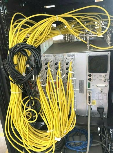 Used KEITHLEY 707A SWITCHING MATRIX WITH 7072 SEMICONDUCTOR MATRIX CARD plug ins