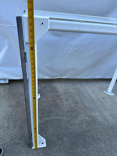 Used BOC EDWARDS CLEANROOM PUMP STAND WITH EARTHQUAKE BRACKETS