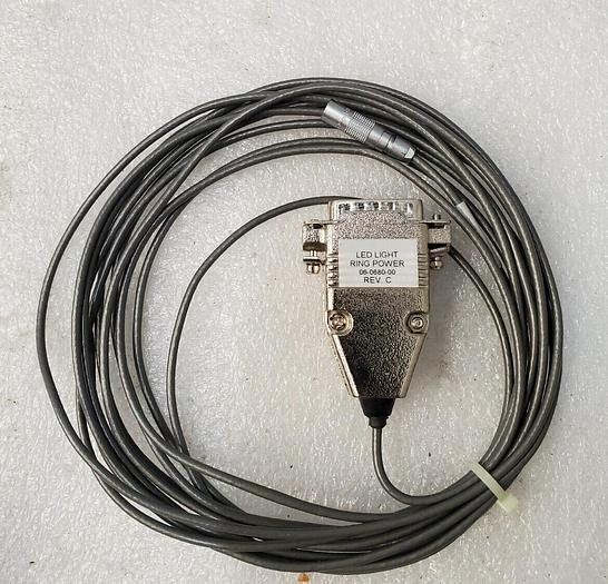 Used LED LIGHT RING POWER 06-0680-00 REV C