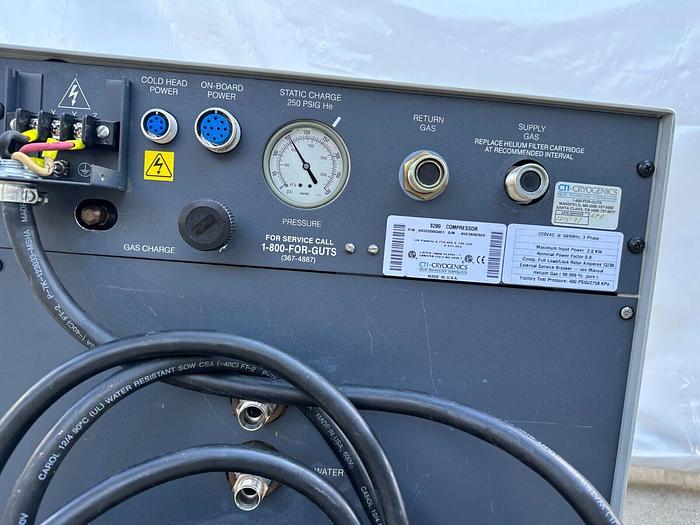 Used CTI CRYOGENICS 8200 COMPRESSOR