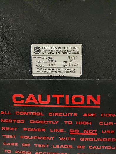 Used SPECTRA PHYSICS 265 EXCITER