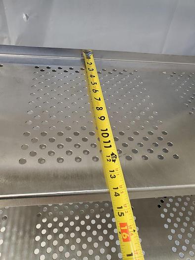 Used Stainless Steel Retractable Prep Station