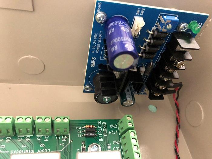 Used ROCKWELL LASER INDUSTRIES AE-35 LASER SENTRY ACCESS MONITORING DEVICE