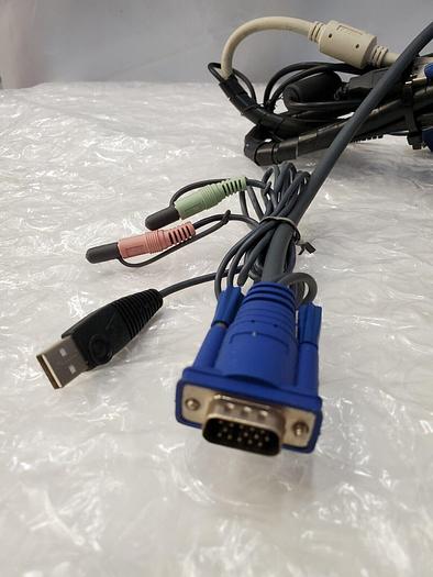 Used IO GEAR GCS1732 EXTREME MINIVIEW 2 PORT KVMP SWITCH