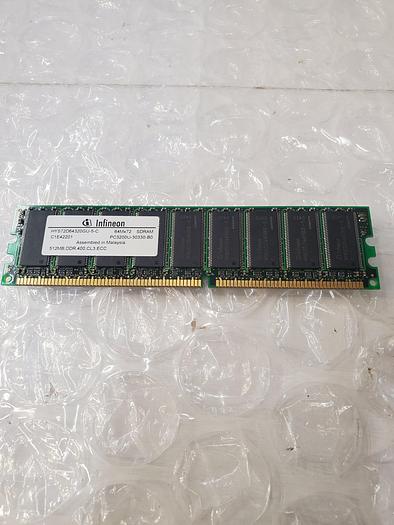 Used INFINEON HYS72D64320GU-5-C 512MB DDR MEMORY