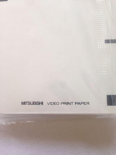 Used Mitsubishi Color Video Copy Processor Paper Set Model #CH10S CK10SE  405-542