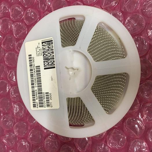 KEMET C1206C475K4PAC7800 CAP 4.70UF VOLTS 16