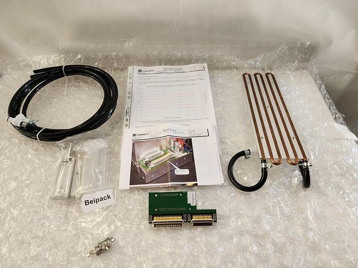 Used COHERENT MATRIX WATER COOLING PLATE KIT WITH HOSE , MATRIX 90 ADAPTER FOR LASER