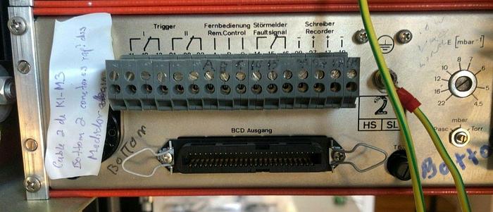 Used LEYBOLD HERAEUS IONIVAC IM210D