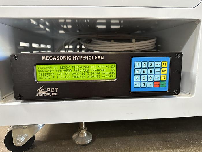 Used PCT SYSTEMS MEGASONIC HYPERCLEAN TTF20-SW PVDF
