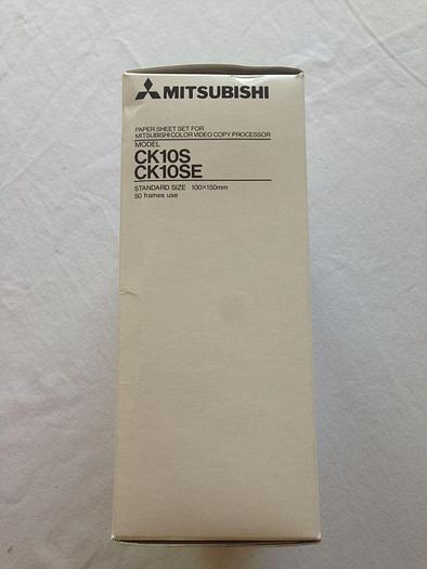 Used Mitsubishi Color Video Copy Processor Paper Set Model #CH10S CK10SE  405-542