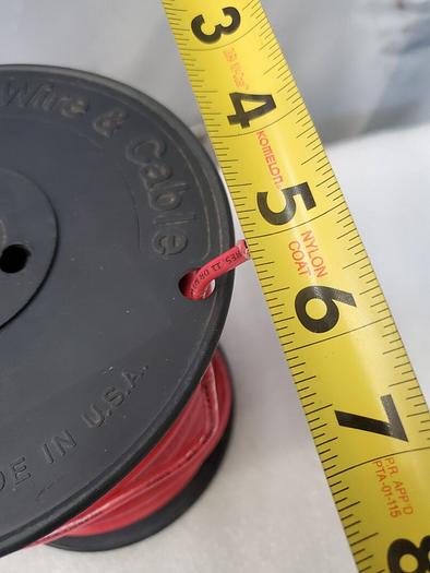 Used TRIANGLE WIRE CABLE, INC 10 AWG THHN RED