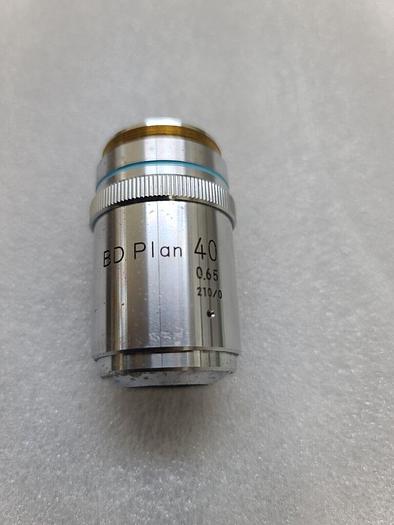 Used NIKON BD PLAN 40 .65 210-0 OBJECTIVE