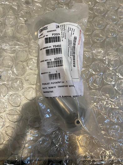 Used EDWARDS VACUUM PIPE 2HD CONN BYPASS VALVE Y04601638