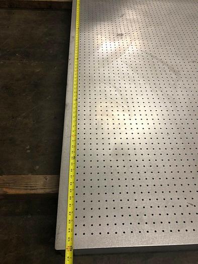 Used NEWPORT TECHNICAL SERIES LABORATORY TABLE TOP WITH ISOLATION LEGS