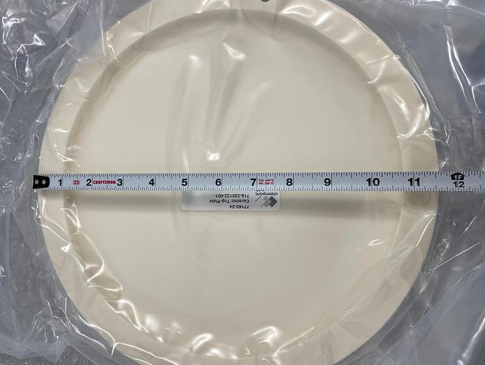 Used LAM RESEARCH 716-330122-001 CERAMIC TOP PLATE