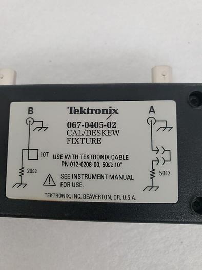 Used TEKTRONIX 067-0405-02 FIXTURE