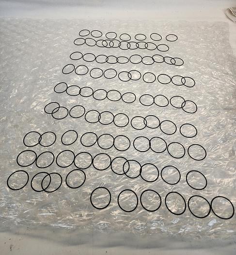 Used SILICON O RINGS 70 BUNA SIZE 026