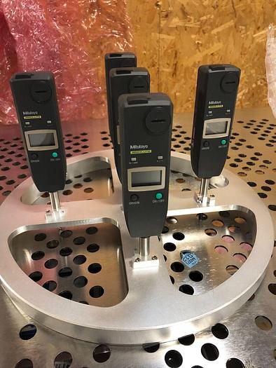 MITUTOYO ABSOLUTE 575-123 DROP INDICATOR (LOT OF 5 WITH HOLDER)