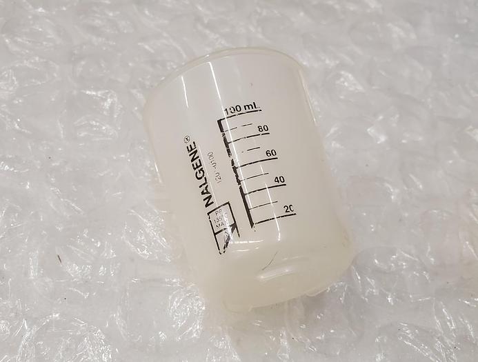 Used NALGENE 120-0100 100ml PLASTIC GRIFFIN BEAKER
