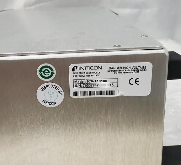 Used INFICON IC6-110100 Thin Film Deposition Controller