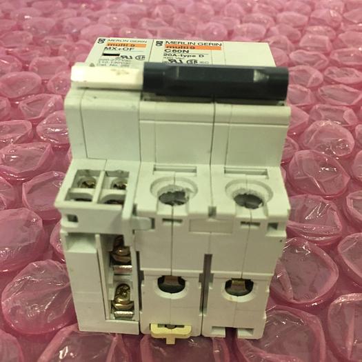 Used Merlin Gerin E90509, Stunt Trip with Auxiliary Switch for C60.