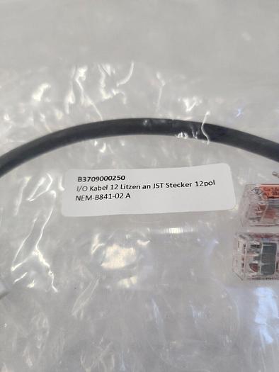 Used NEM-B841-02 A , KABEL 12 LITZEN AND JST STECKER 12POL