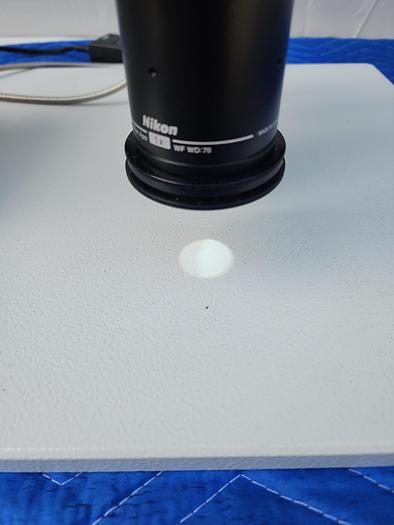 Used NIKON SMZ1270 NIKON Plan Apo 0.5x WF WD:82.5, 1x WF WD 70, C-W 10XB/22