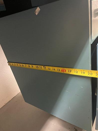 Used WORKBENCH WITH STORAGE AND LIGHT 96'' x34'' x61''h