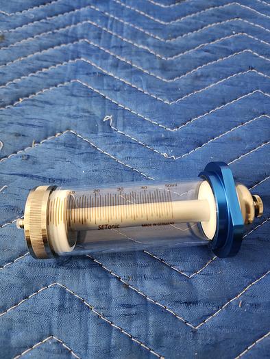 Used SETONIC 3010438 XLP SYRINGE FOR CETONI PUMPS