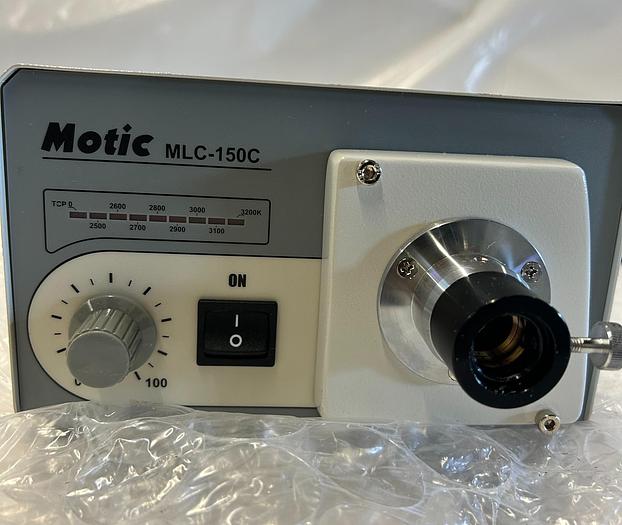 Used MOTIC MLC-150C FIBER OPTIC LIGHT SOURCE