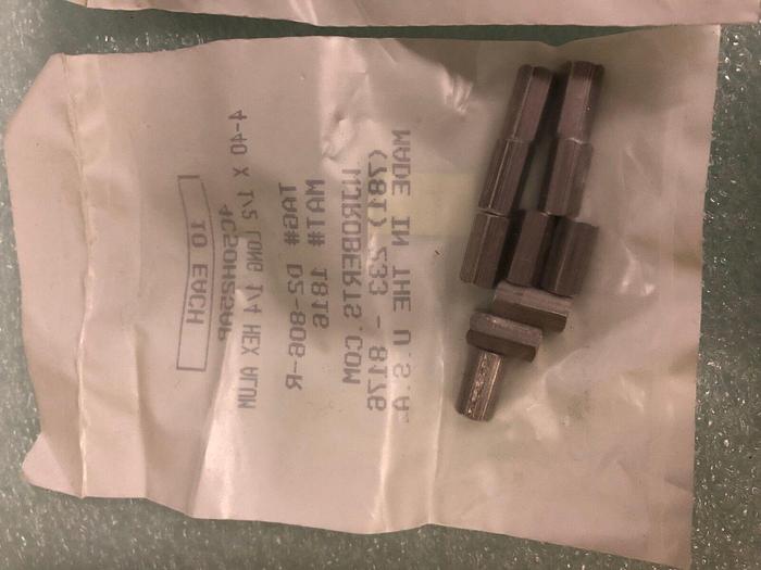 Used 4C50H25AP 4-40 x 1-2 LONG