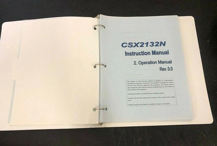 Used TAZMO SOG COATER CSX2132N