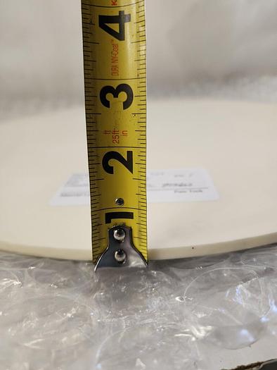 Used COORS CERAMICS 583283 CERAMIC PLATE 18.720 OD X 0.250