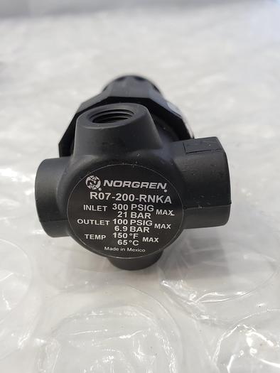 Used NORGREN R07-200-RNKA REGULATOR