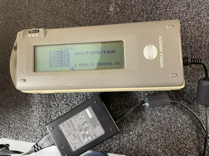 Used KONICA MINOLTA SPECTROPHOTOMETER CM-2600d
