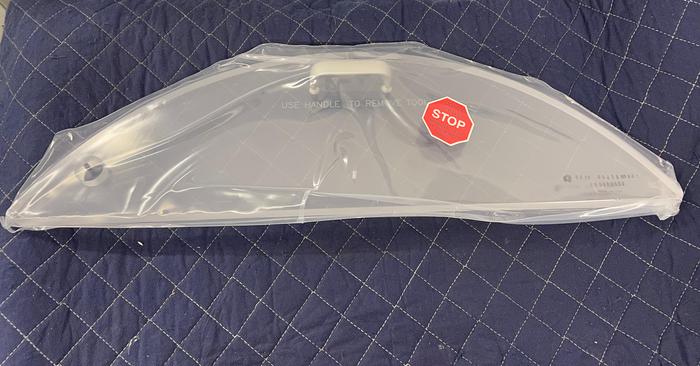 Used APPLIED MATERIALS 408879-PE ZERO POSITION, DUAL BLADE ROBOT WITH HANDLE